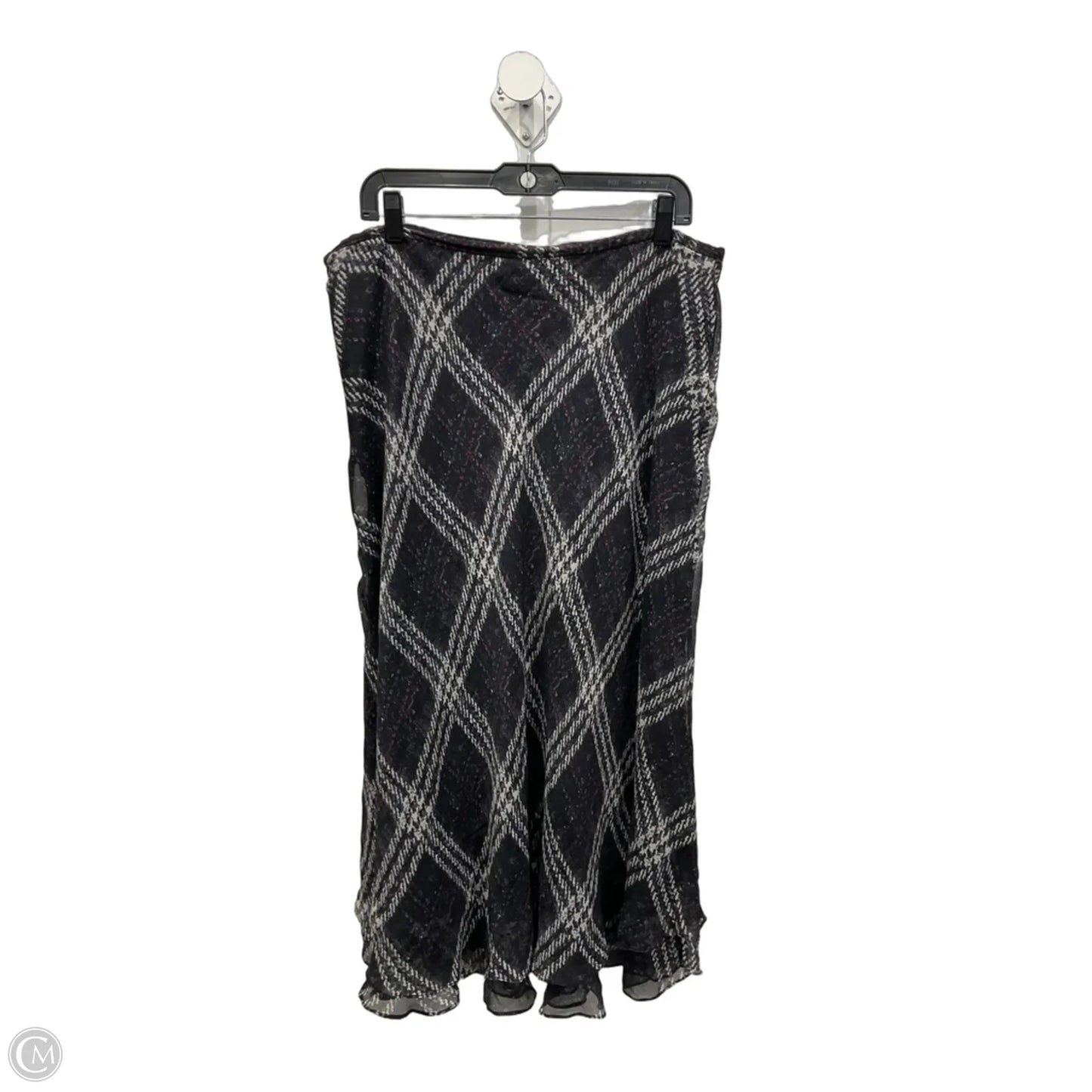 Skirt Maxi By Charter Club In Black, Size: 16
