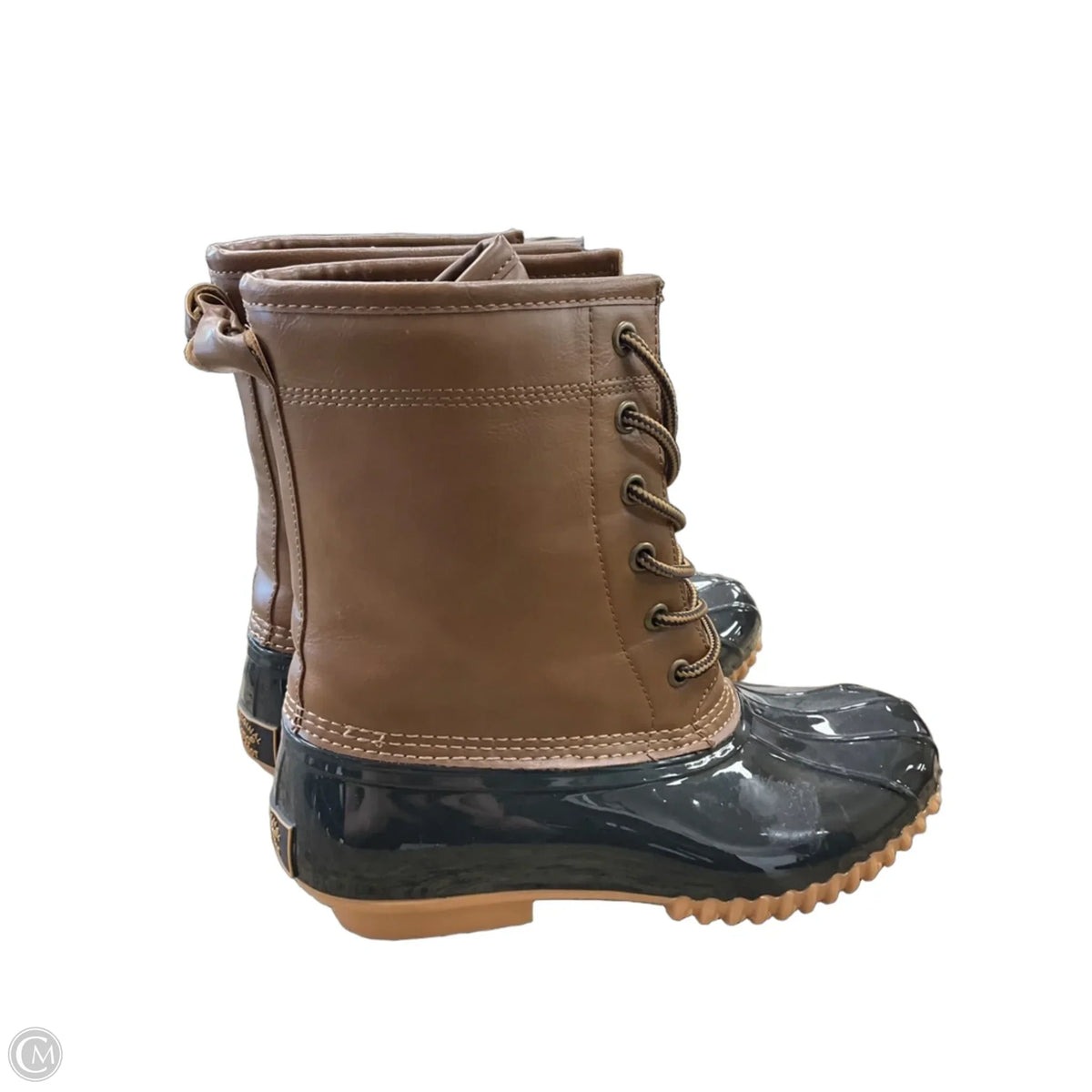 Boots Snow By Sporto In Brown, Size: 7