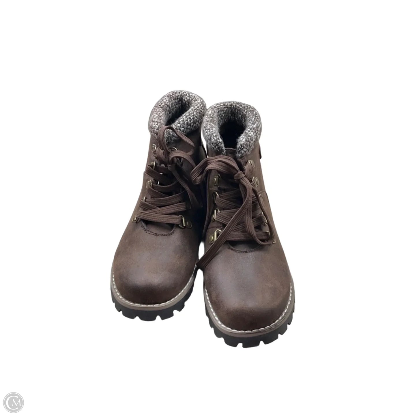Boots Hiking By Sonoma In Brown, Size: 9