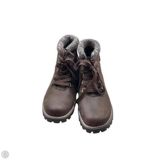 Boots Hiking By Sonoma In Brown, Size: 9