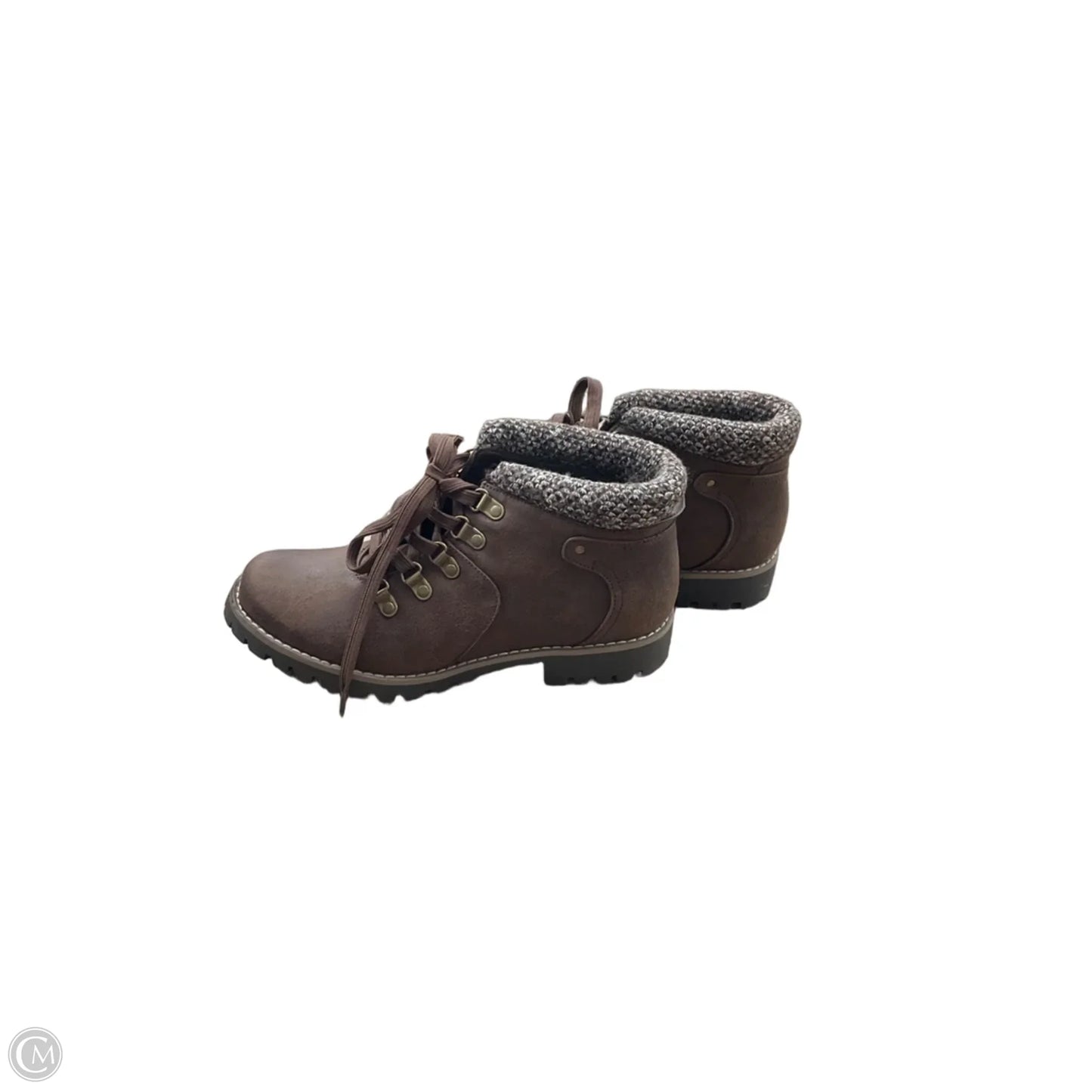 Boots Hiking By Sonoma In Brown, Size: 9