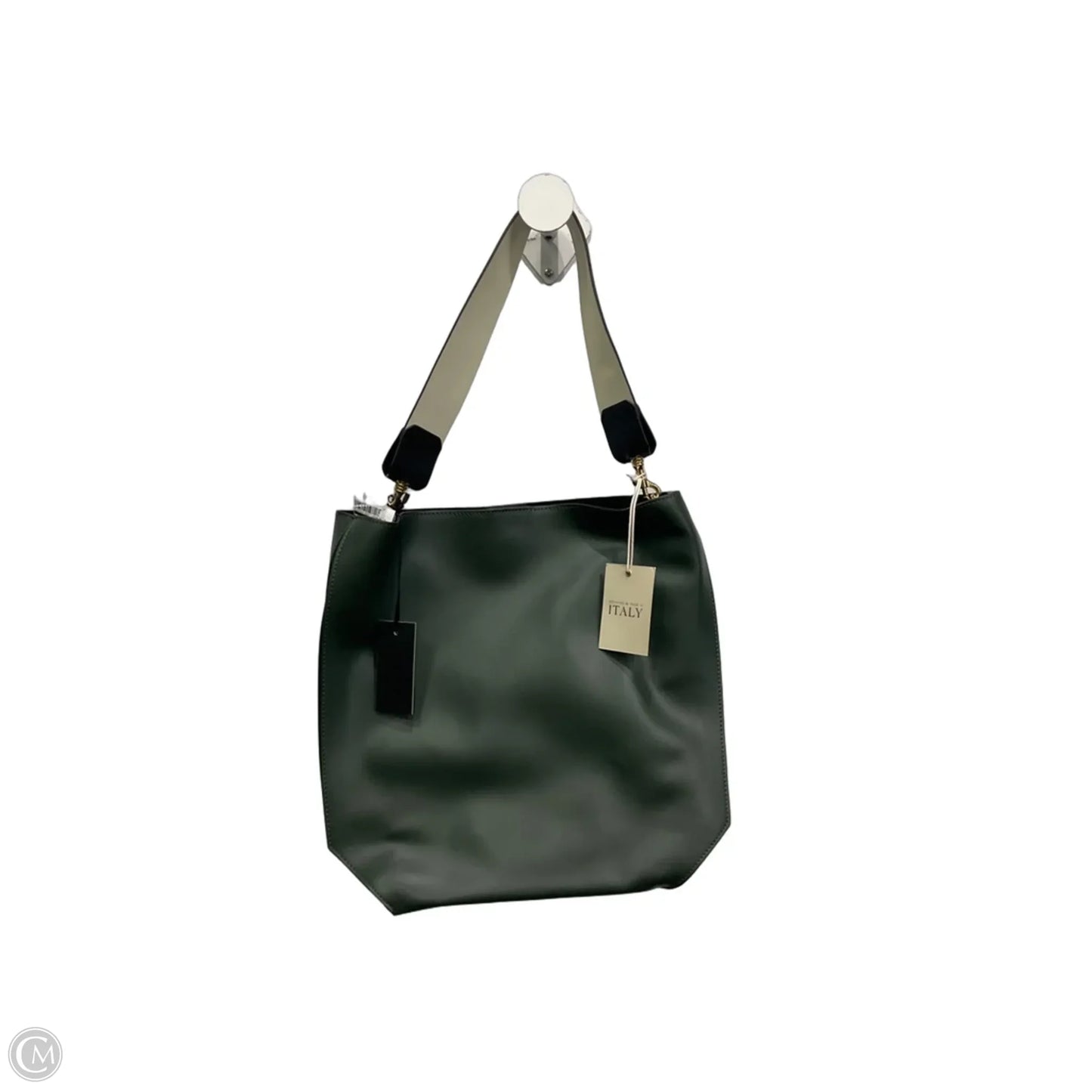 Handbag Leather By Cma, Size: Medium