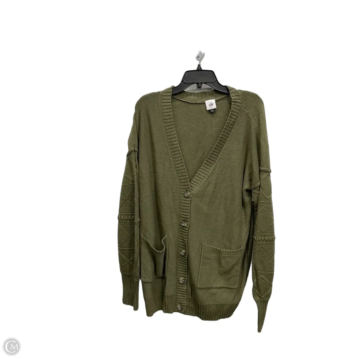 Cardigan By Cabi In Green, Size: M