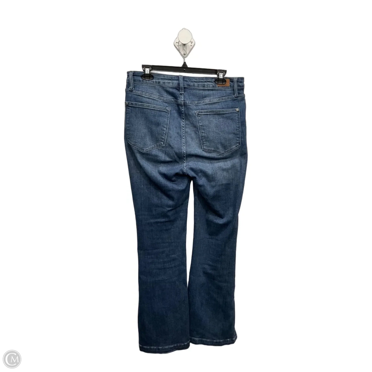 Jeans Flared By Judy Blue In Blue Denim, Size: 8