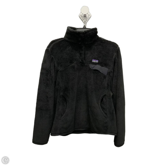 Sweatshirt Collar By Patagonia In Black, Size: M
