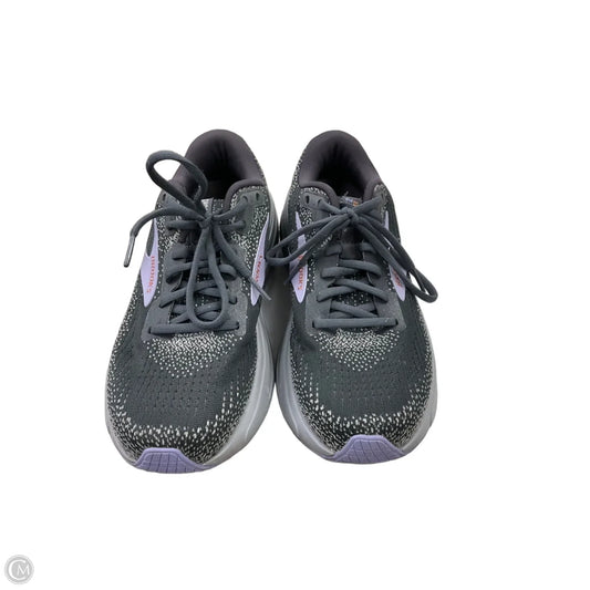 Shoes Athletic By Brooks In Grey, Size: 8
