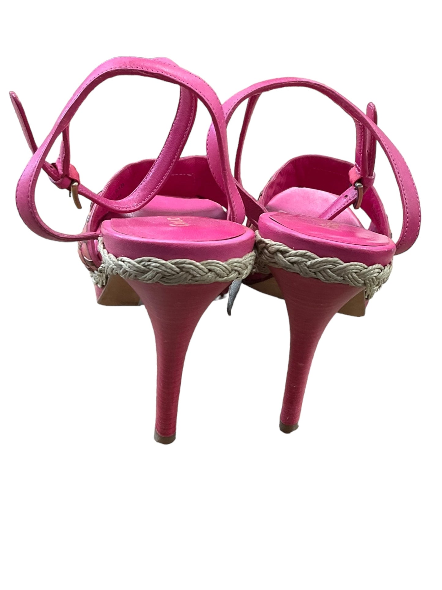 Pink Sandals Heels Stiletto Cole-haan, Size 6.5
