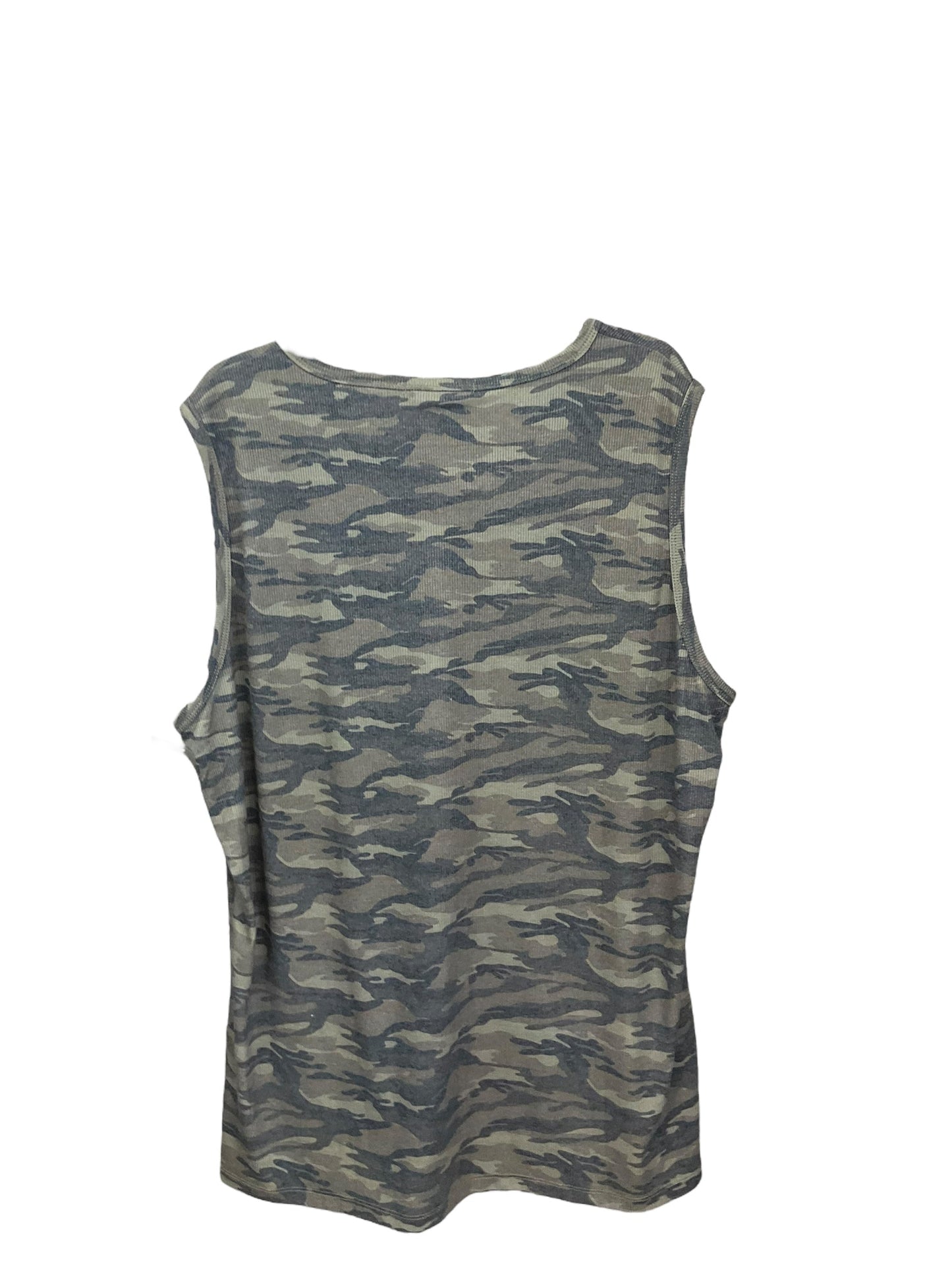 Tunic Sleeveless By Clothes Mentor In Camouflage Print, Size: 3x