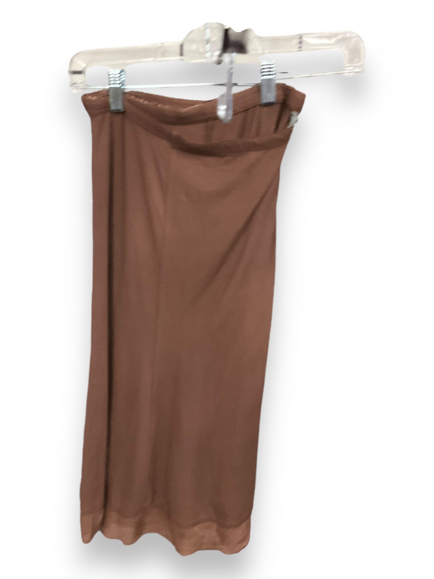 Skirt Midi By J Jill In Brown, Size: 4x