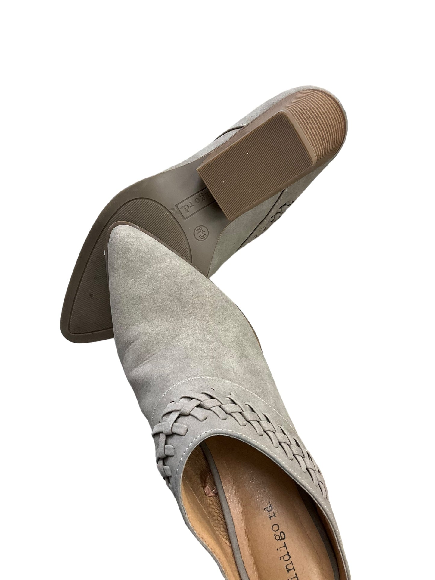 Beige Boots Ankle Heels Indigo Rd, Size 8.5