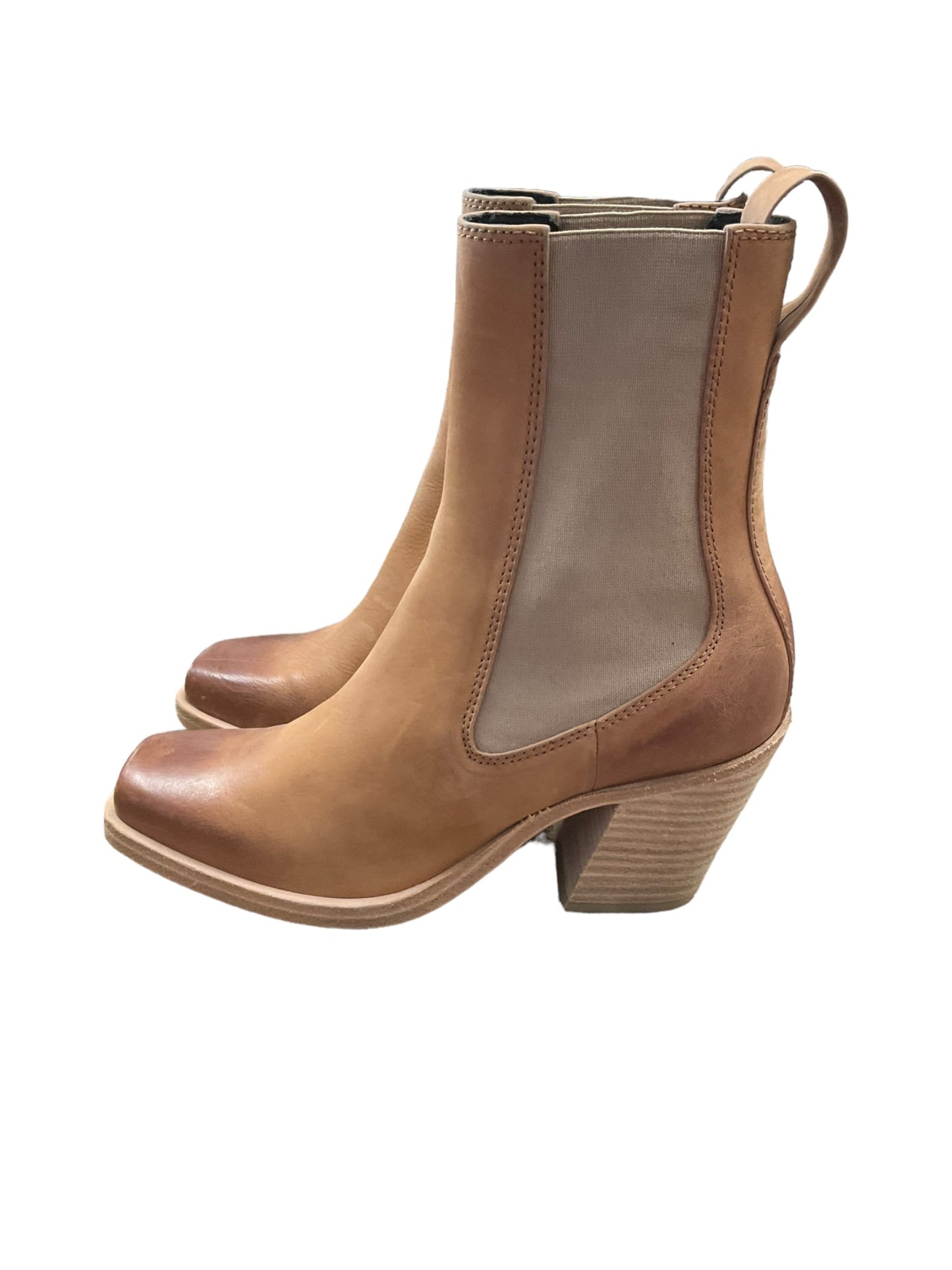 Tan Boots Ankle Heels Rag And Bone, Size 8.5