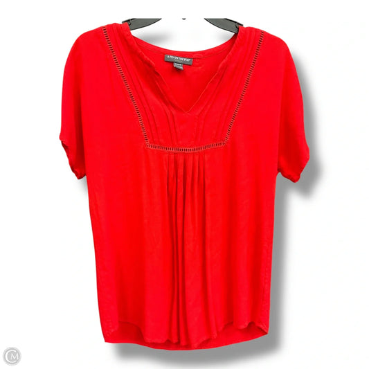 Maternity Top Short Sleeve By A Pea In The Pod, Size: M