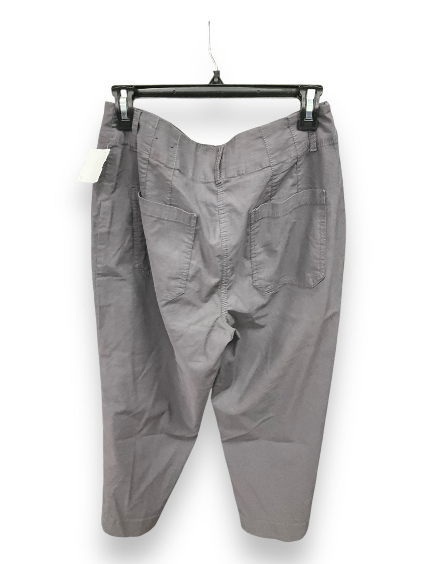 Pants Wide Leg By Nicole Miller In Grey, Size: 8