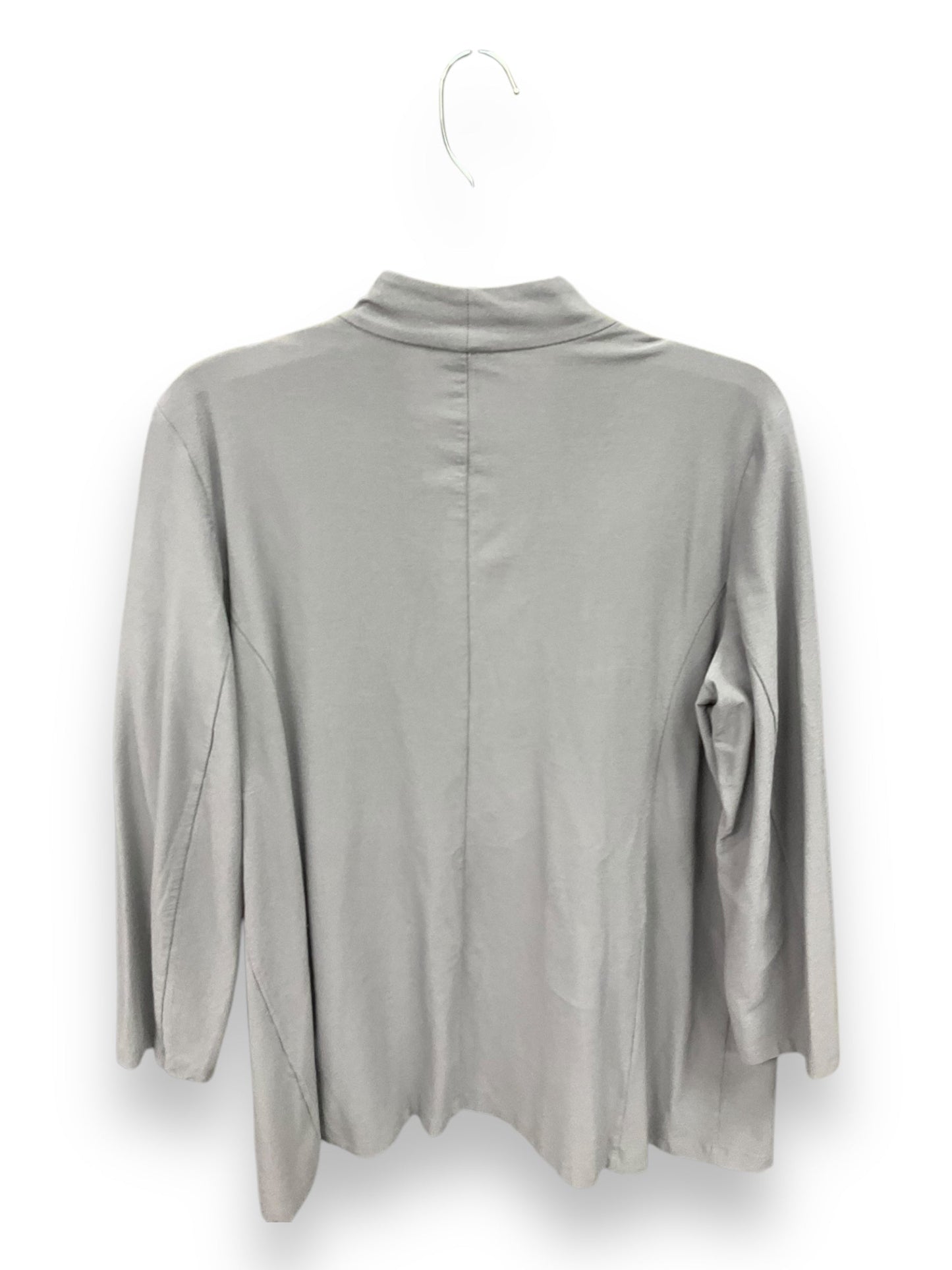 Cardigan By Eileen Fisher In Grey, Size: L