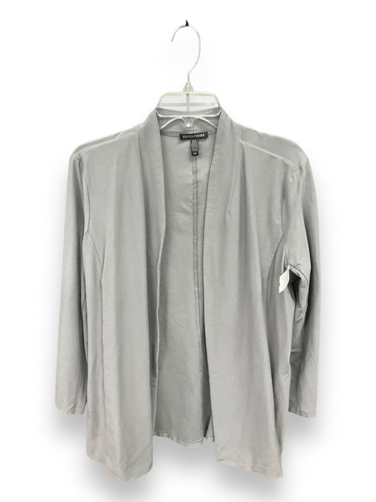 Cardigan By Eileen Fisher In Grey, Size: L