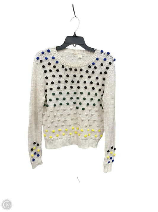 Sweater By Moth In Cream, Size: L