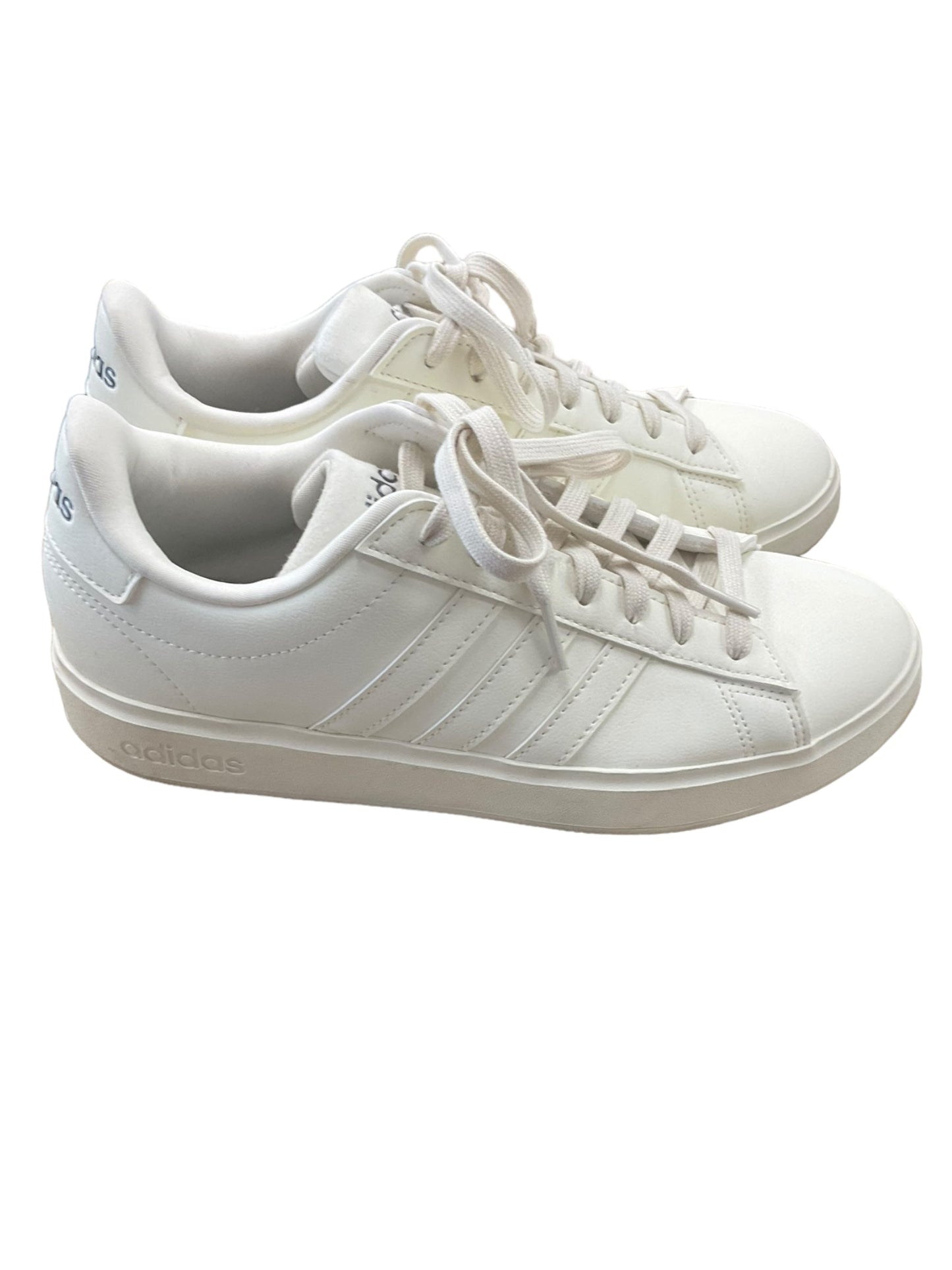 White Shoes Athletic Adidas, Size 7
