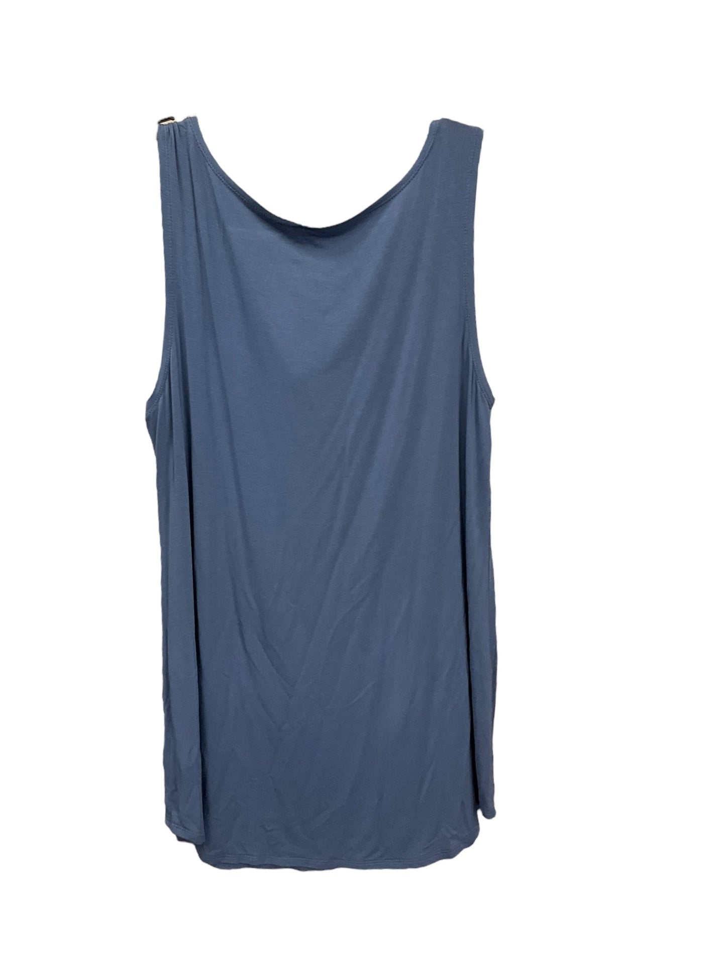 Blue Top Sleeveless Logo, Size L