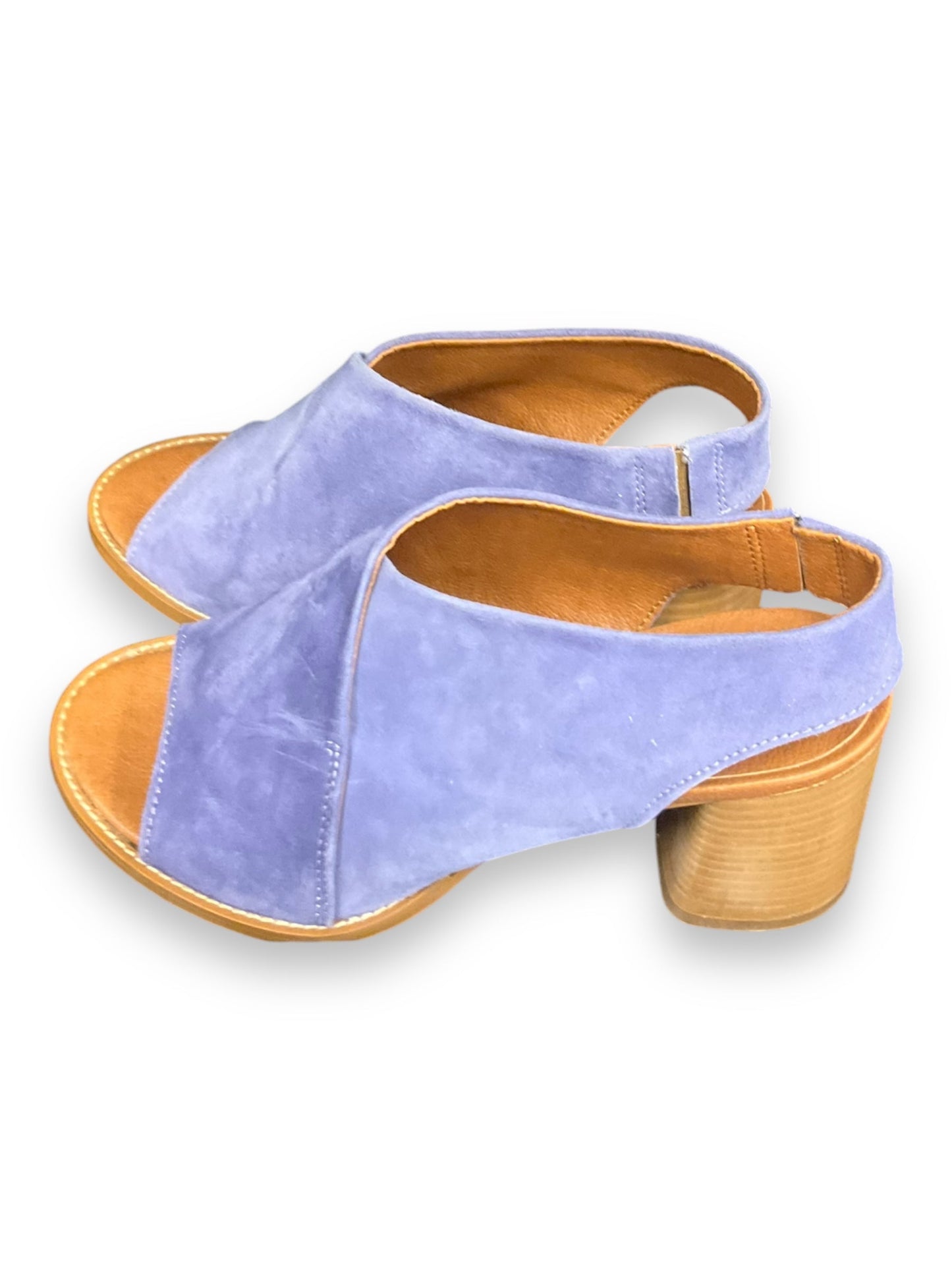 Shoes Heels Block By Topshop In Purple, Size: 5.5