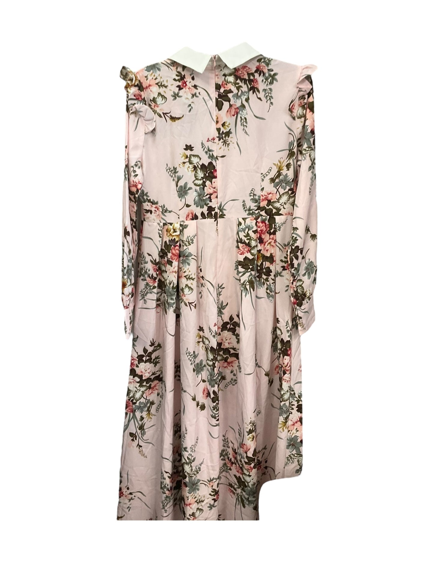 Floral Print Dress Casual Maxi Shein, Size M