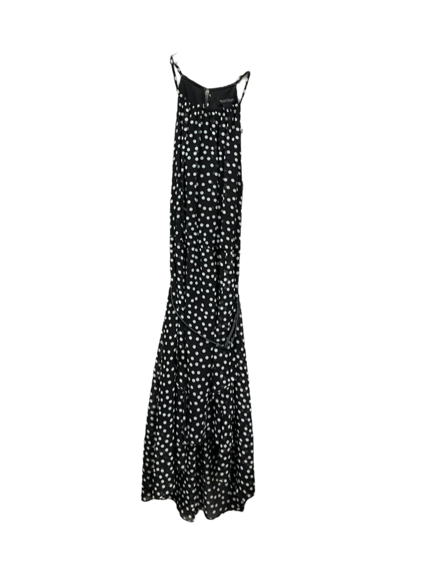 Polkadot Pattern Dress Casual Midi White House Black Market, Size Xs