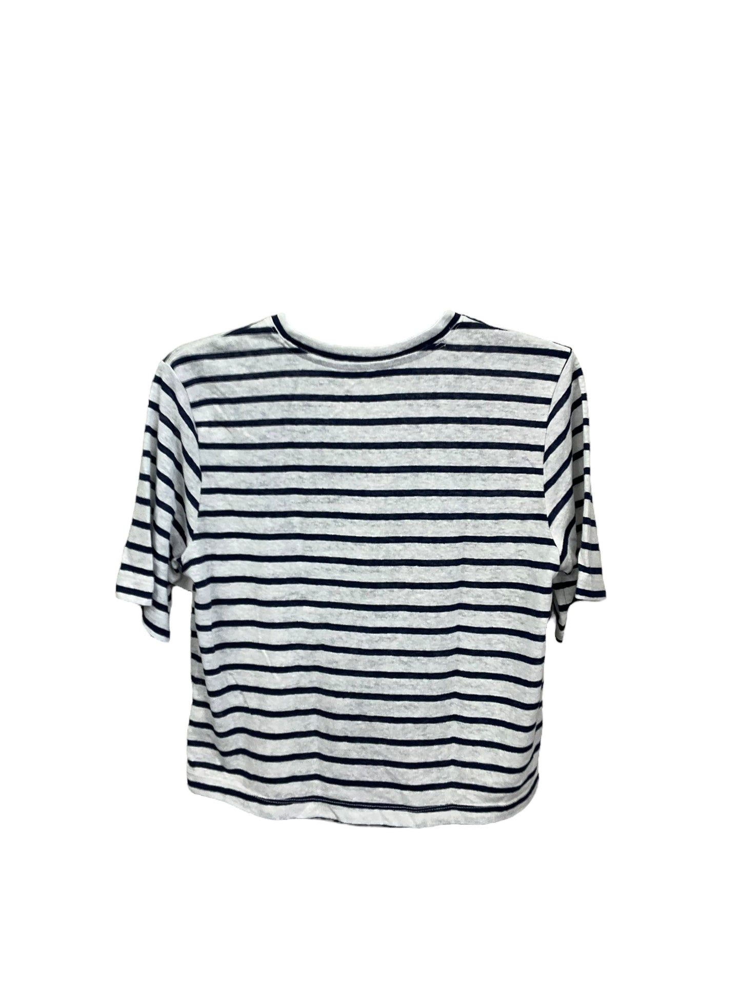 Top Short Sleeve By Universal Thread In Striped Pattern, Size: Xs