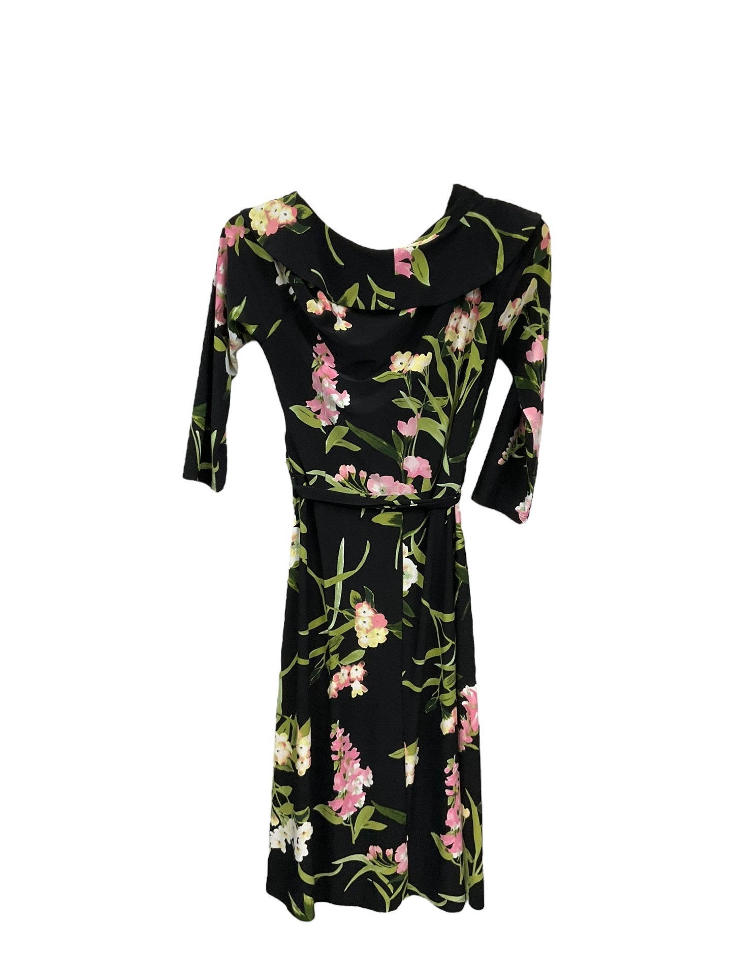 Dress Casual Midi By Tommy Hilfiger In Floral Print, Size: M