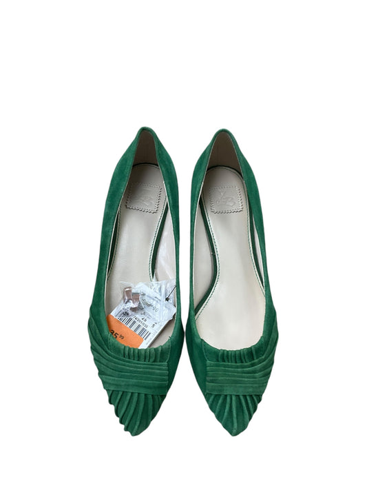 Shoes Heels Kitten By Zara In Green, Size: 7.5