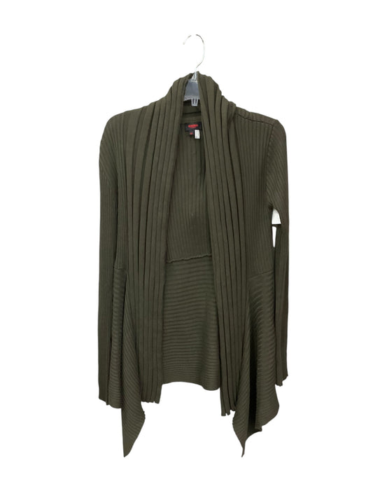 Sweater Cardigan By Clothes Mentor In Green, Size: M