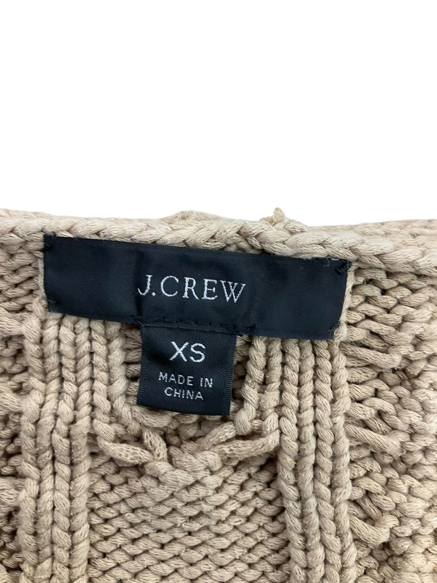 Sweater By J. Crew In Tan, Size: Xs