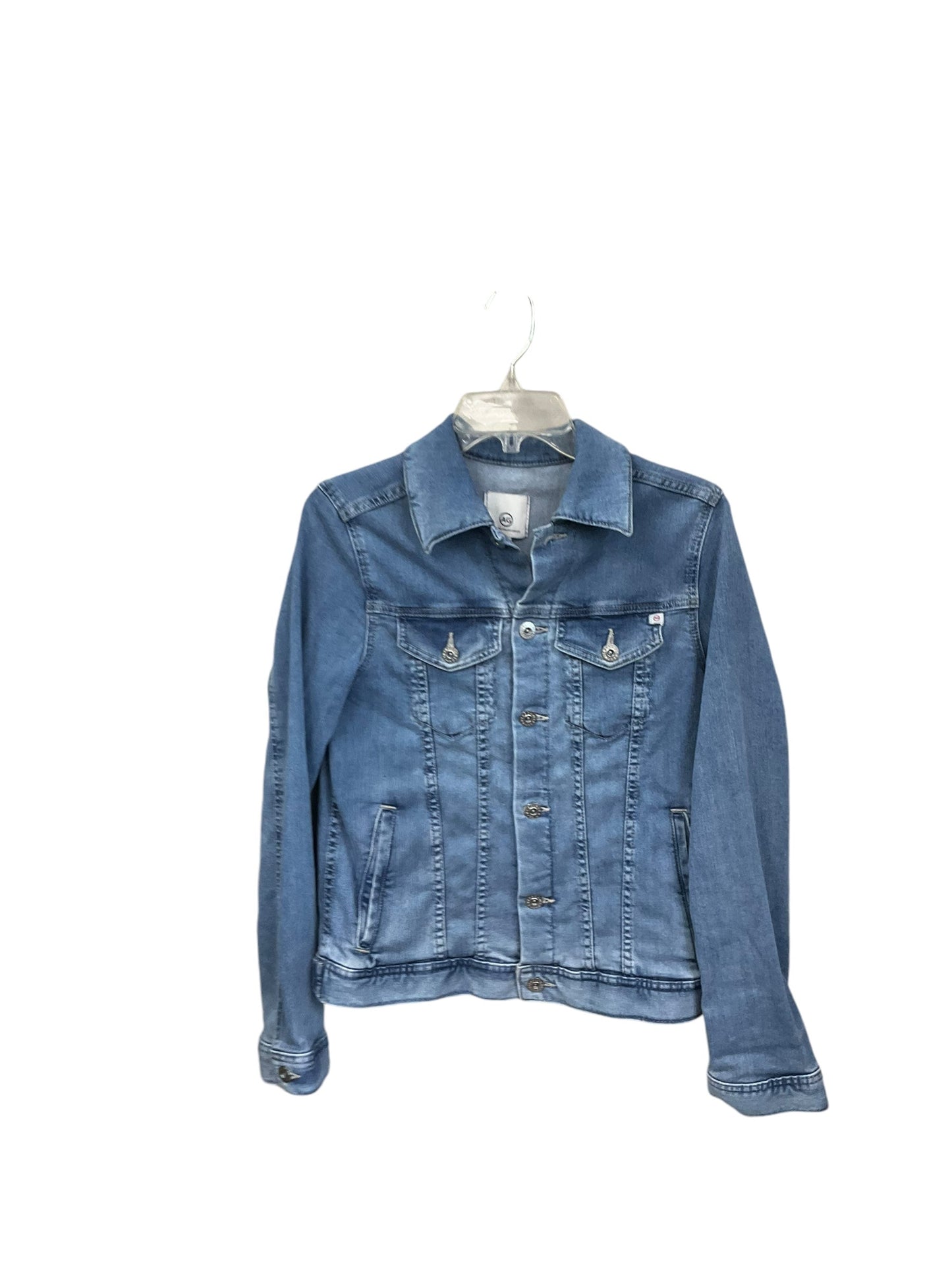 Jacket Denim By Adriano Goldschmied In Blue Denim, Size: L