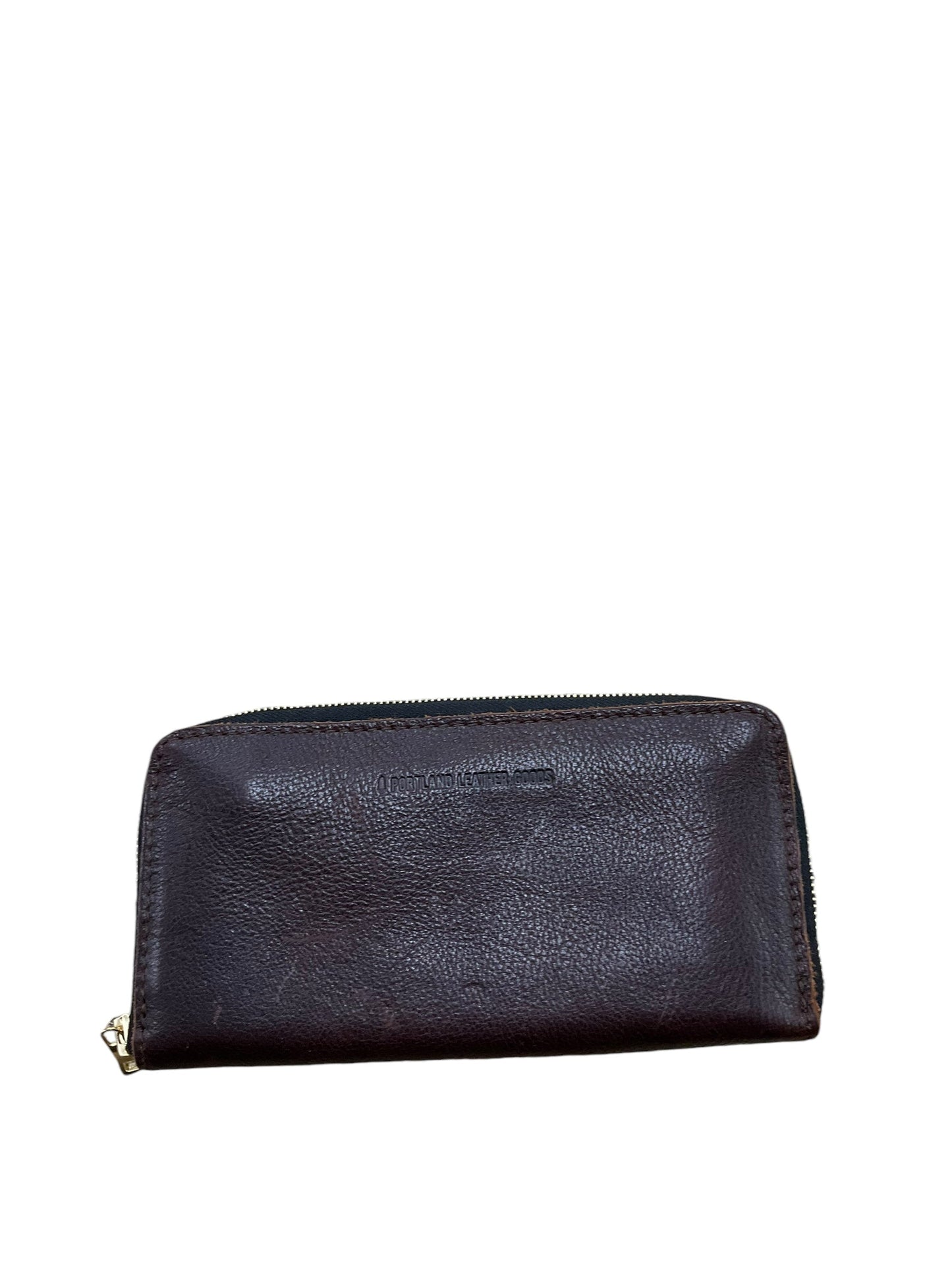 Wallet Leather By Clothes Mentor, Size: Large