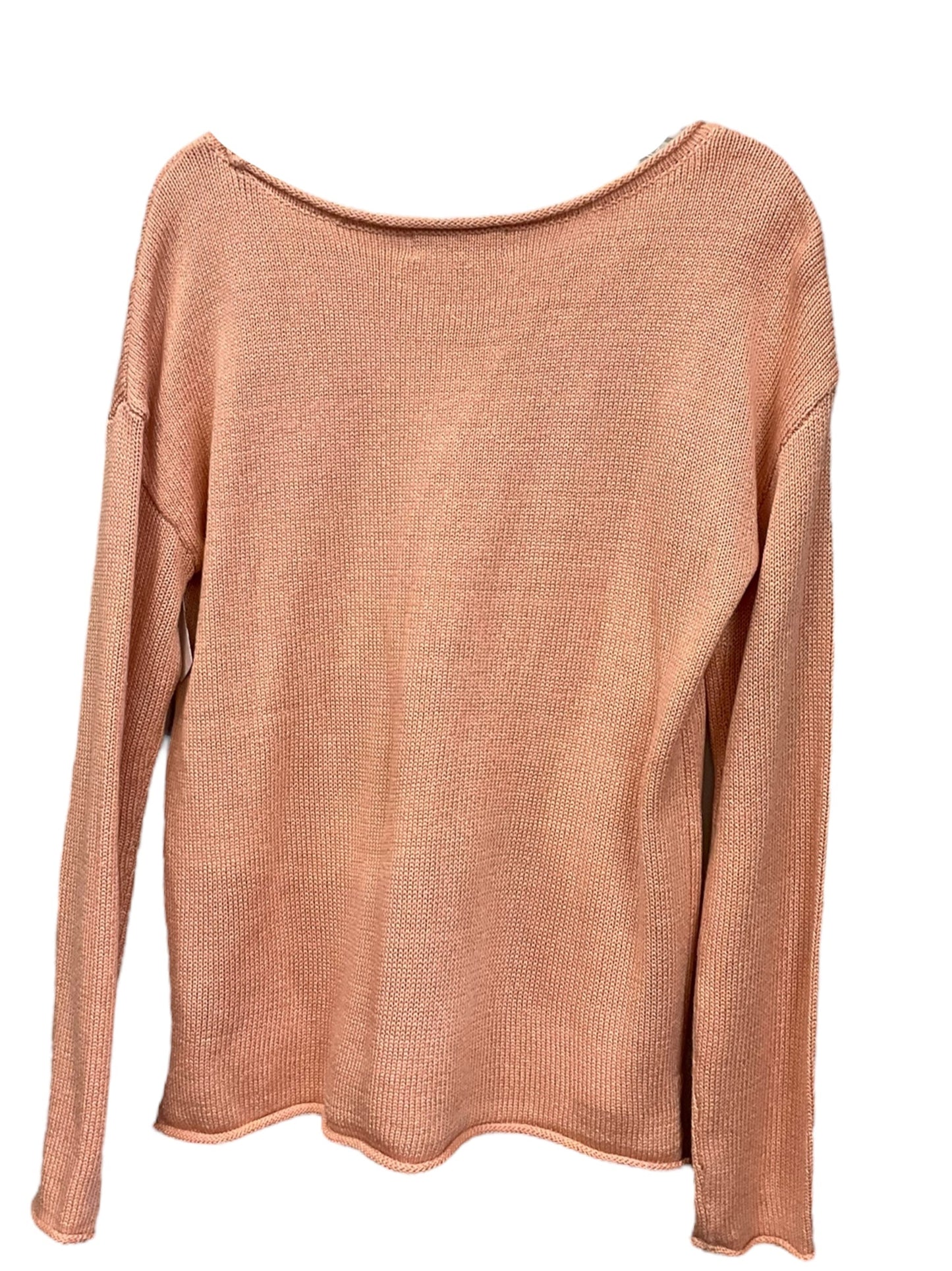 Peach Sweater Marled, Size M