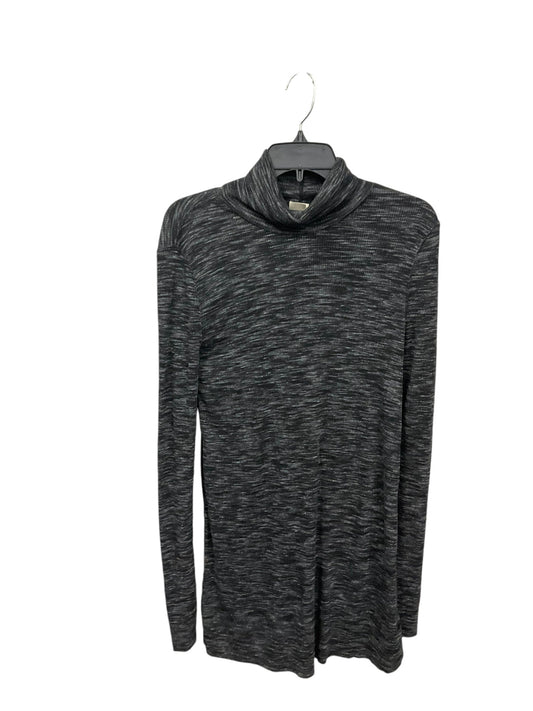 Tunic Long Sleeve By We The Free In Black & Grey, Size: Xs