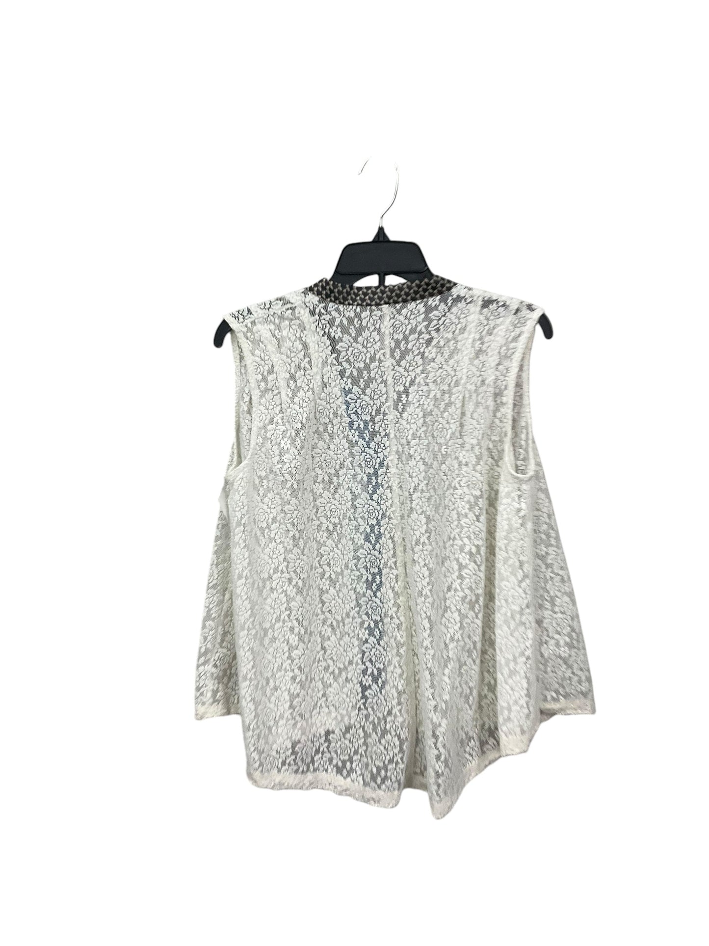 Top Sleeveless By Free People In Cream, Size: S