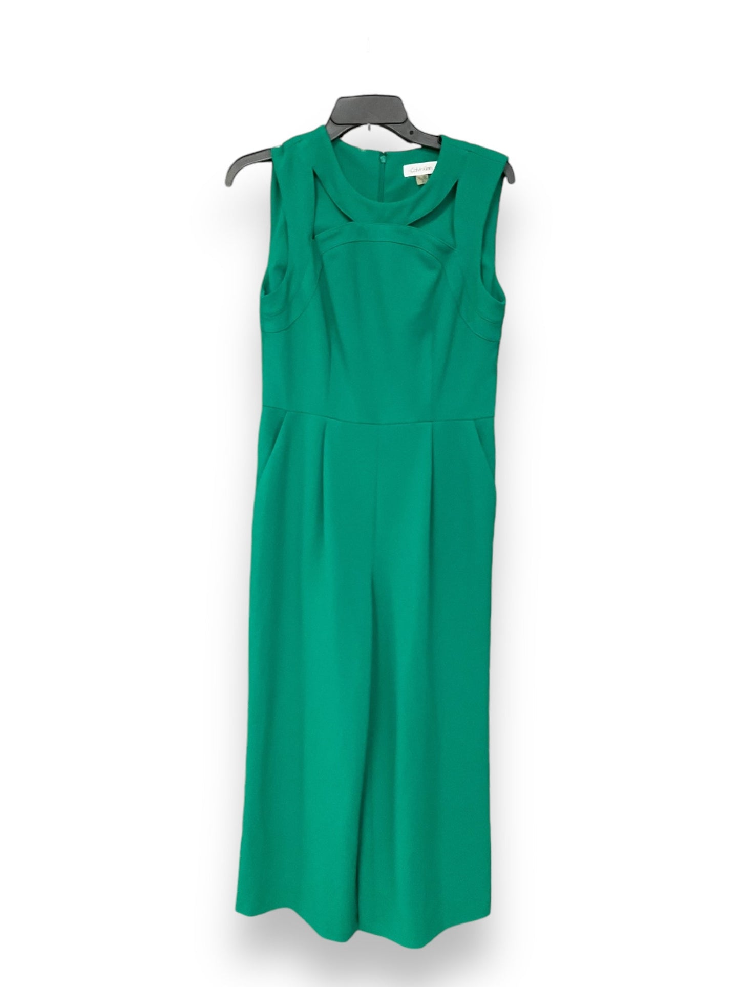 Jumpsuit By Calvin Klein In Green, Size: 8