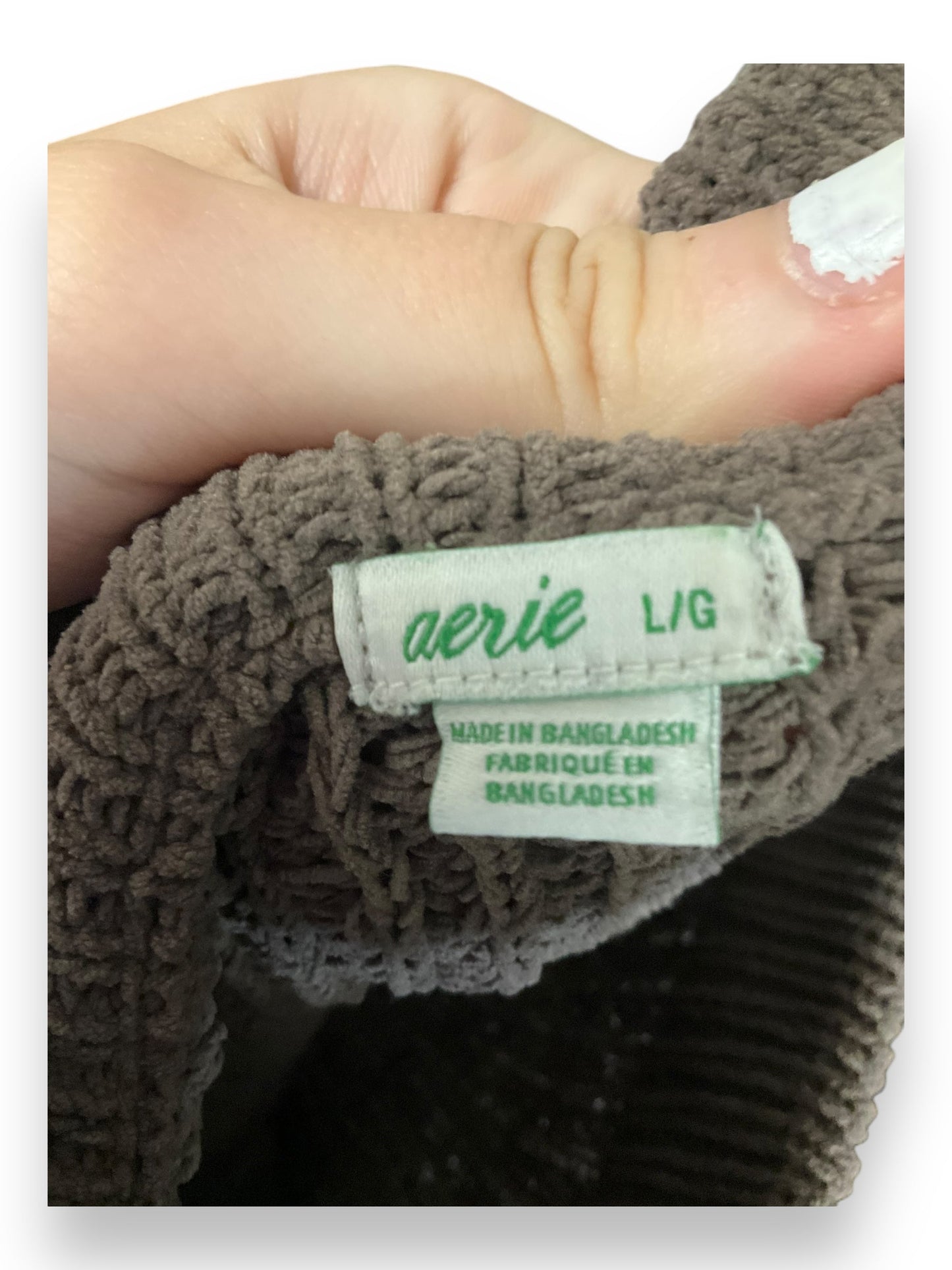 Sweater By Aerie In Brown, Size: L