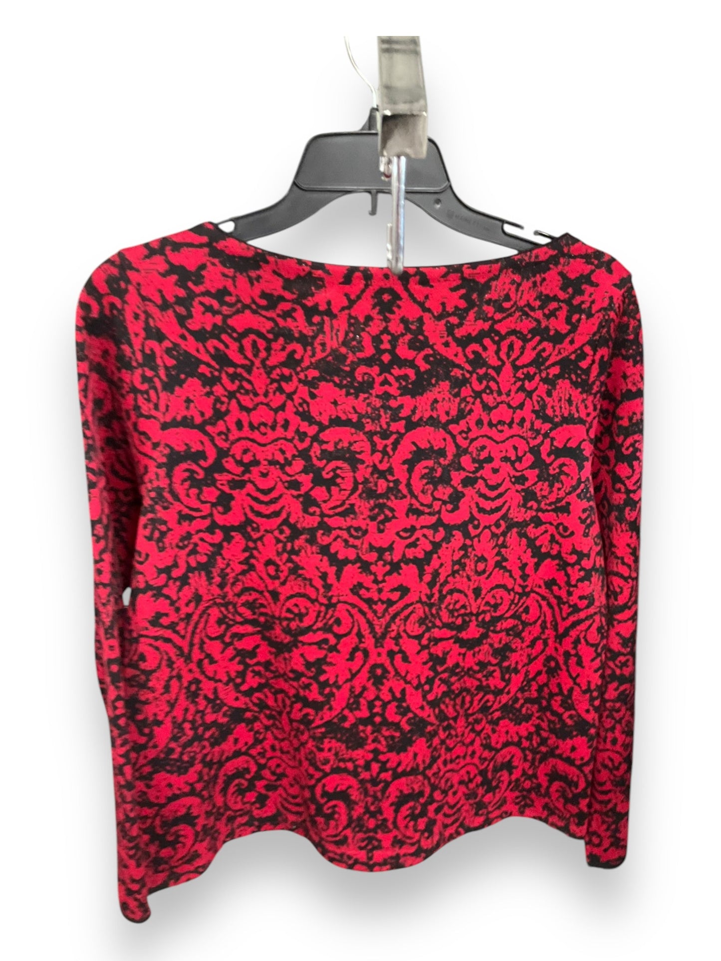 Sweater By J. Jill In Black & Red, Size: S