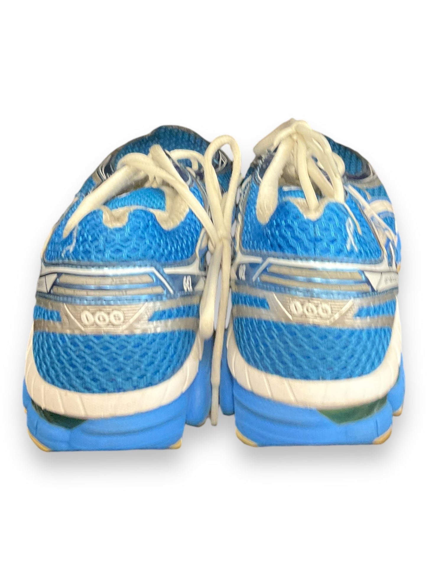 Shoes Athletic By Asics In Blue & White, Size: 8.5