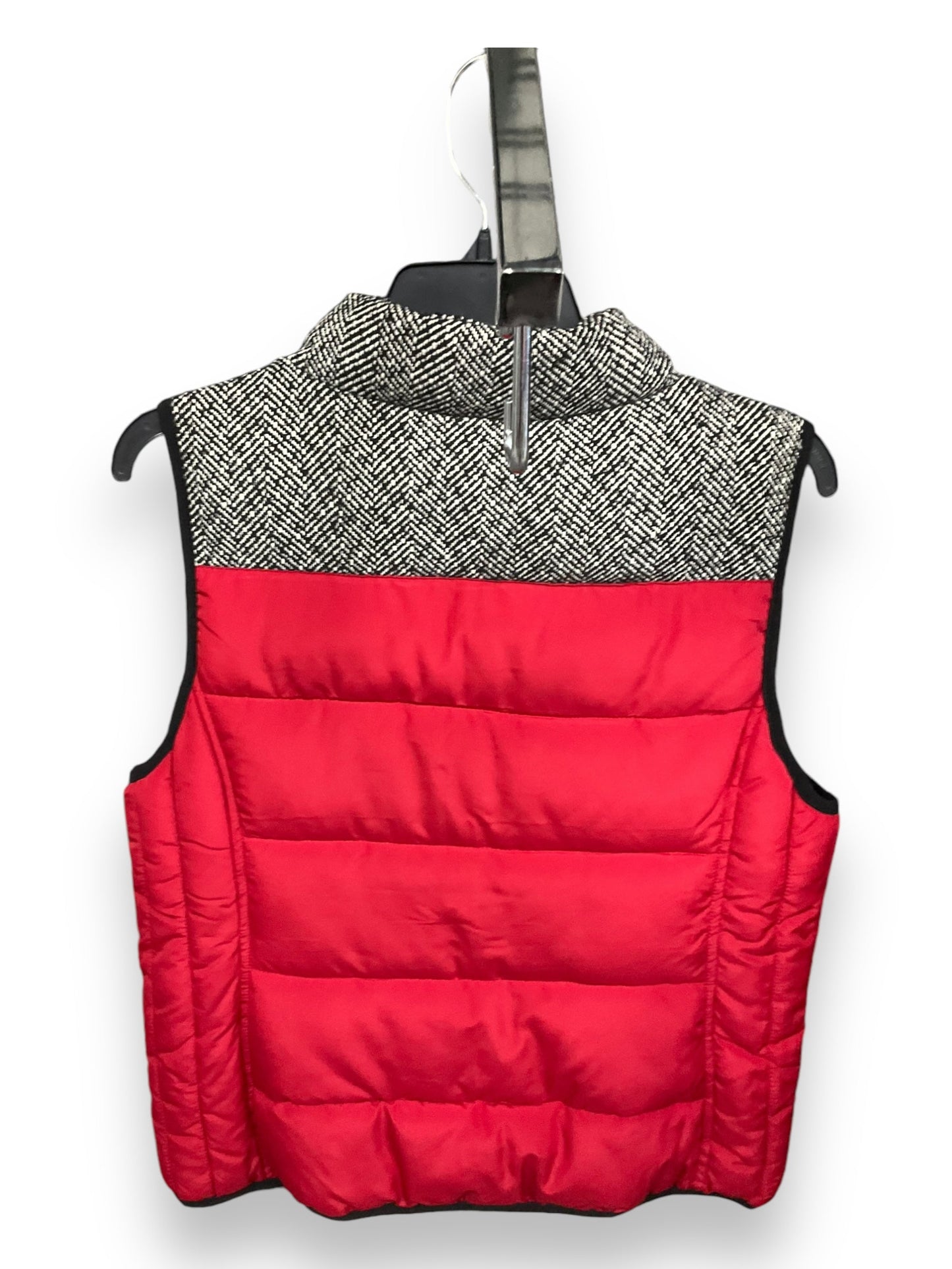 Vest Puffer & Quilted By Ruff Hewn In Red, Size: L