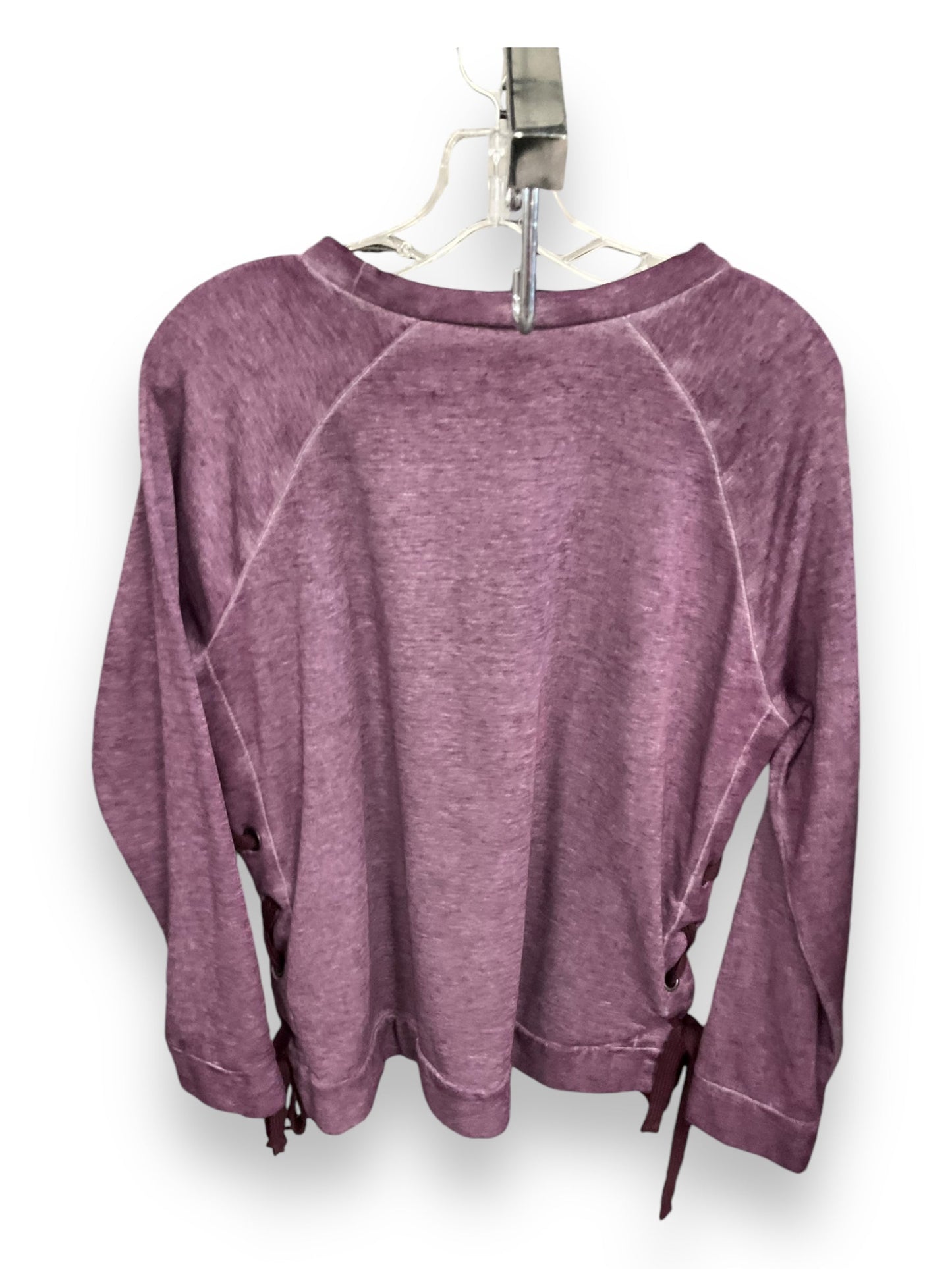 Top Long Sleeve By Ana In Purple, Size: Xl