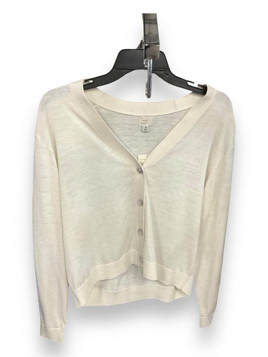 Cardigan By A New Day In Ivory, Size: M