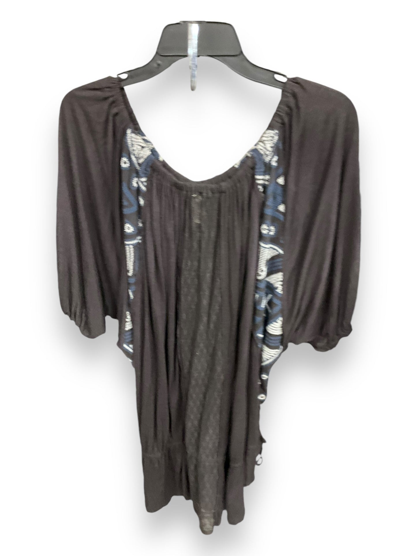 Top 3/4 Sleeve By Free People In Multi-colored, Size: S