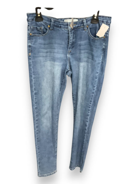 Jeans Skinny By Anne Klein In Blue Denim, Size: 6