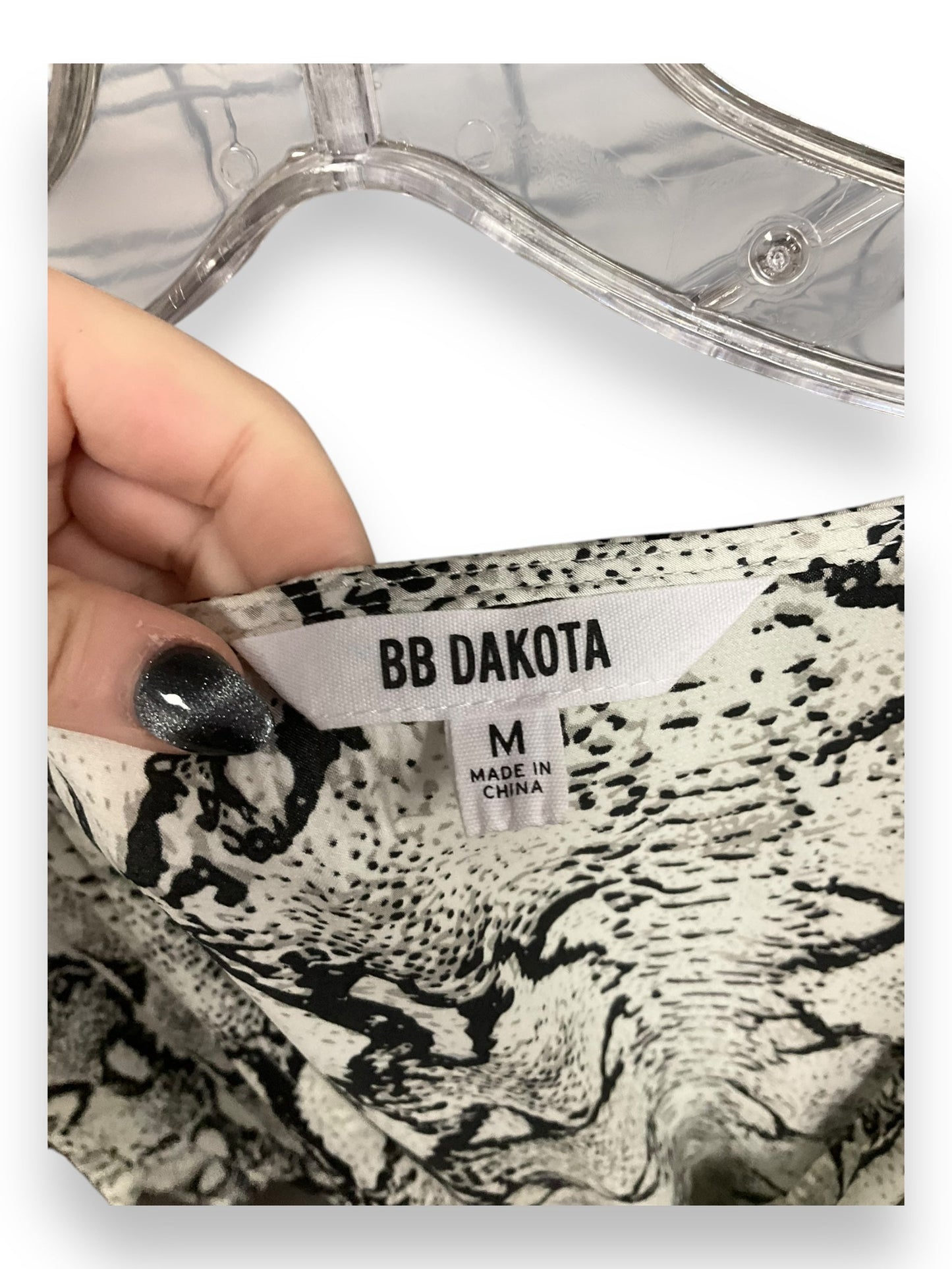 Jumpsuit By Bb Dakota In Snakeskin Print, Size: M