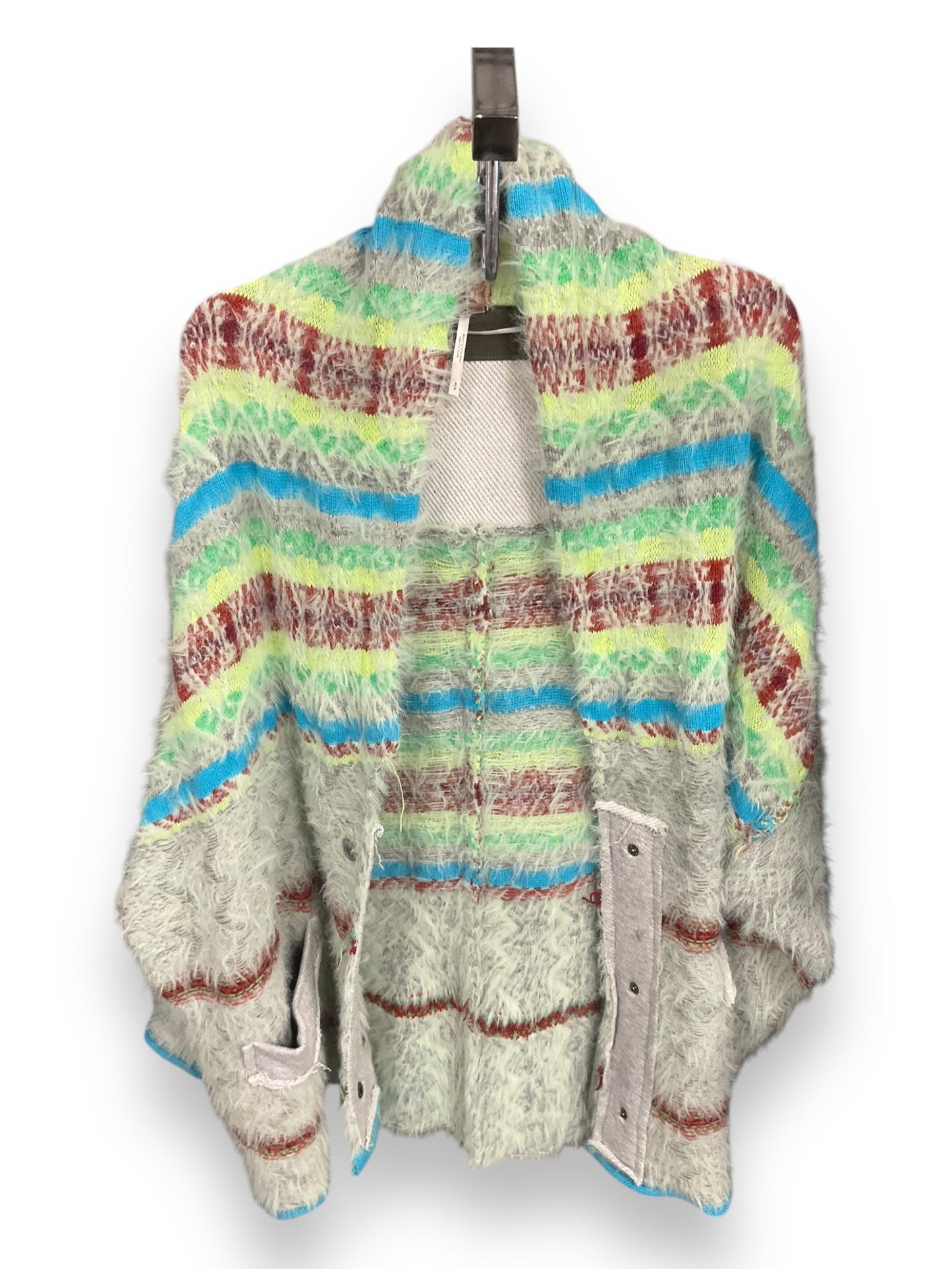 Sweater Cardigan By Free People In Multi-colored, Size: S