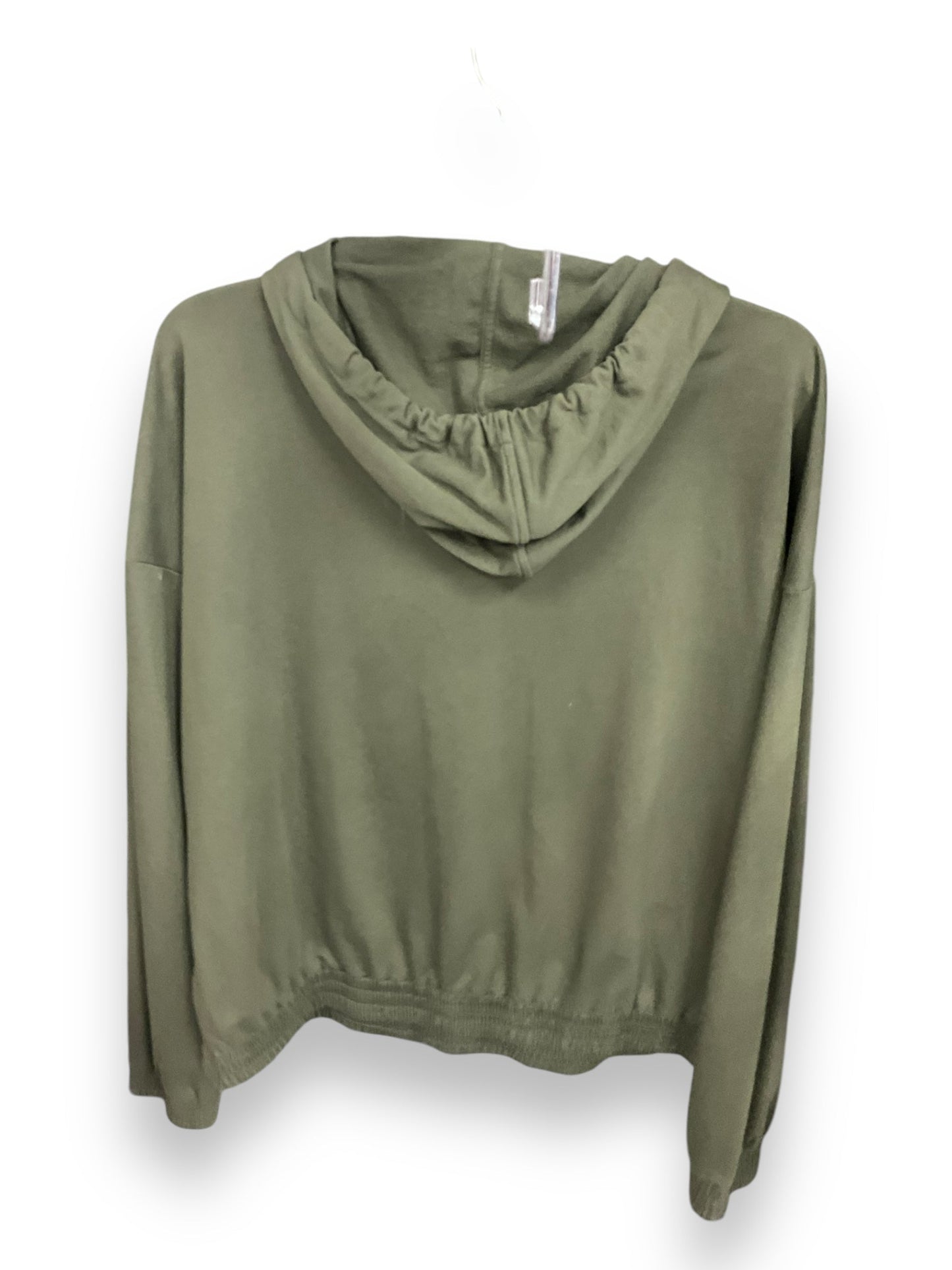 Sweatshirt Hoodie By Michael By Michael Kors In Green, Size: Xl