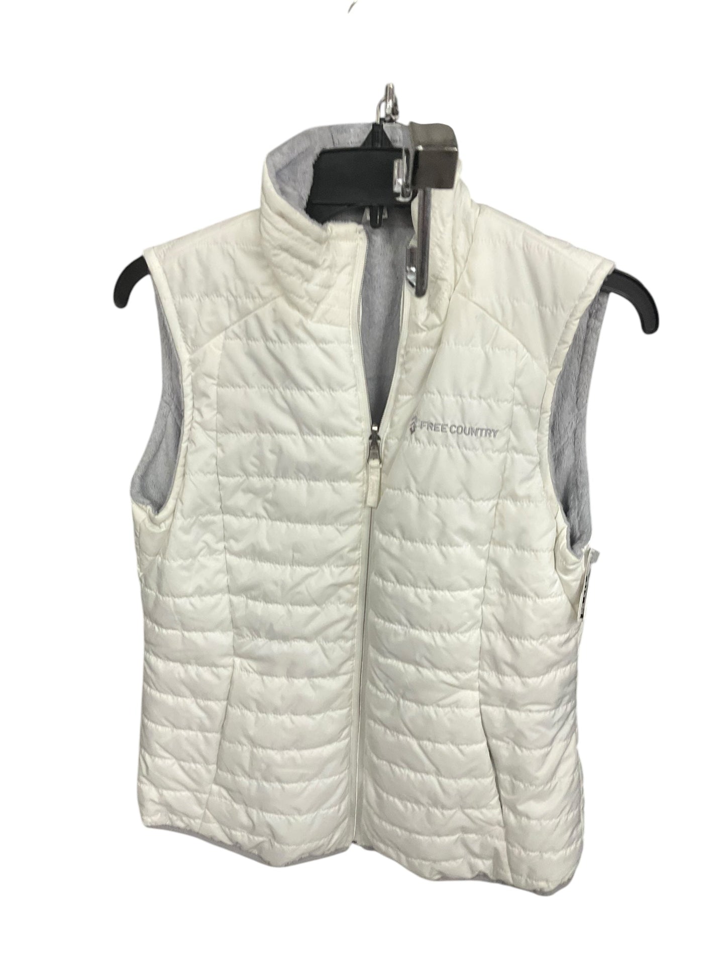 Vest Puffer & Quilted By Free Country In White, Size: S