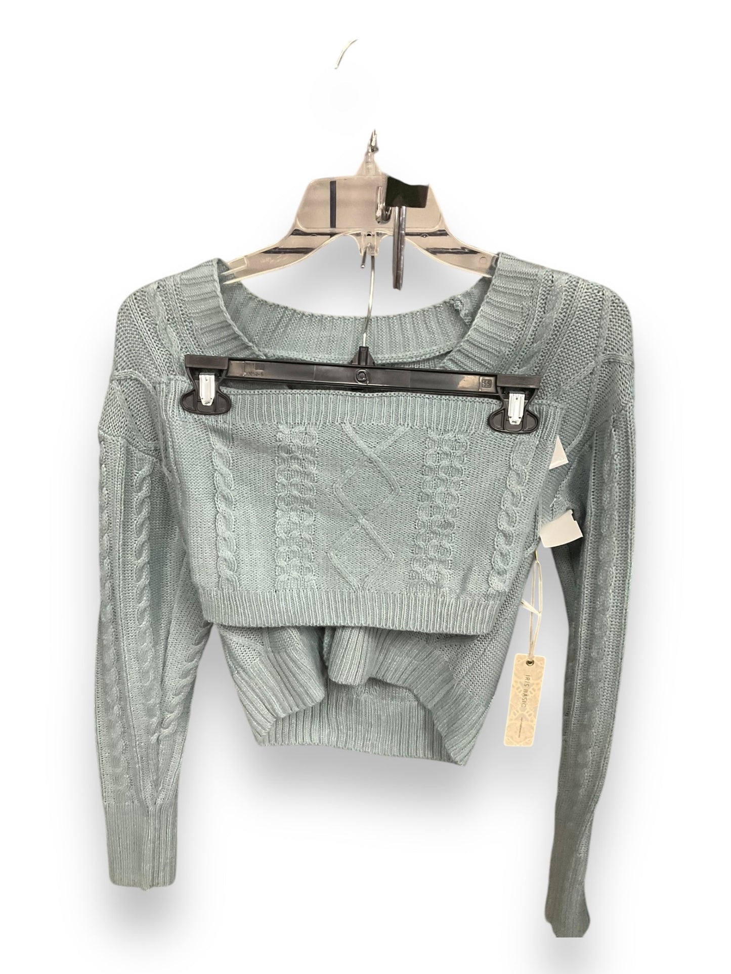 Sweater 2pc By Iris In Teal, Size: M