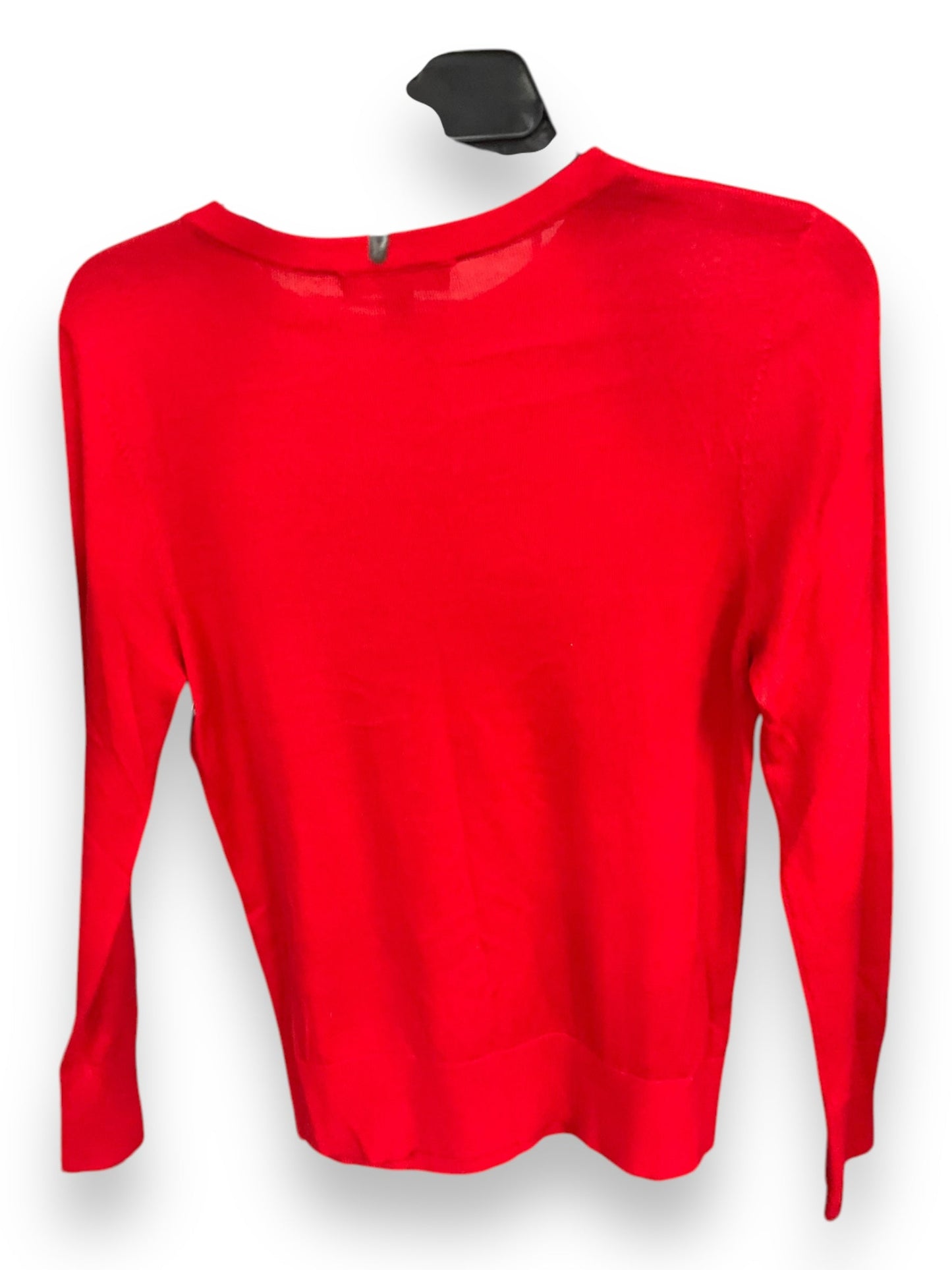 Sweater By Ann Taylor In Red, Size: M